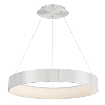 Corso 32in LED Pendant 3000K In Brushed Aluminum